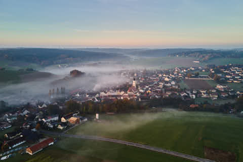 Gemeinde Kößlarn Landkreis Passau Ortsansicht Markt Landschaft (Dirschl Johann) Deutschland PA
